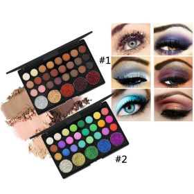 29 Color Eyeshadow Palette Cosmetic Makeup Set 01 02 (Option: 0102)