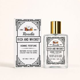 ROXELIS Men's Whiskey Scent Personal Fragrance, 50 ml (Option: 50 ml)