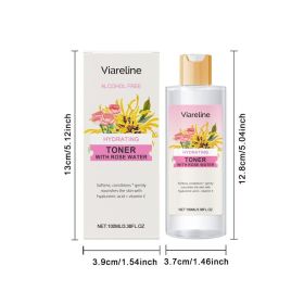 VIARELINE Witch Hazel Rose Face Toner, 100 ml (Option: 100 ml)